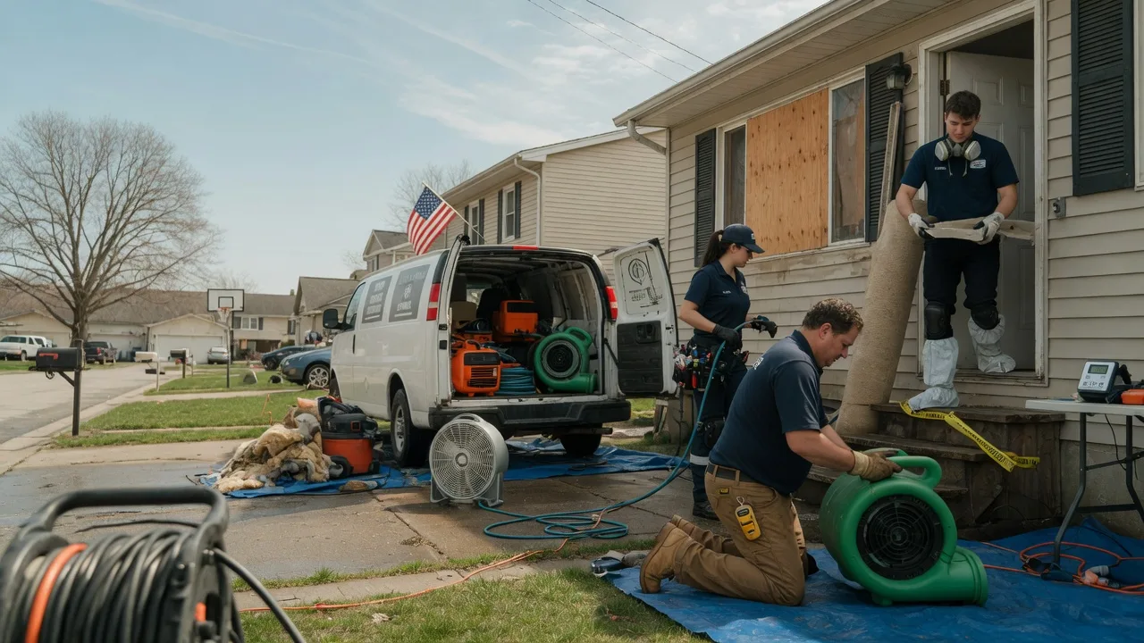 Water Damage Restoration in Cuddy, PA near me
